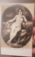 Carte Postale Ancienne Arts Et Antiquité Femme Dénudée - Antiek
