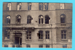 BERLIN Photokarte Grosse General Streik Strassenkämpfe 1920 Berlin - Delft, Niederlande - Andere & Zonder Classificatie