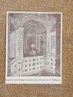 Urbino Nell'800 Cappella Palazzo Ducale Calco Del Teschio Di Raffaello Marche - Autres & Non Classés