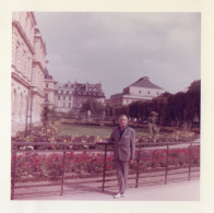 PHOTO ORIGINALE AL 1 - FORMAT 9 X 9 - PARIS - JARDINS DU LUXEMBOURG - 1964 - Lieux