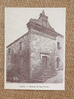 Chieti Nell'800 Chiesa Di San Paolo Abruzzo - Andere & Zonder Classificatie