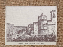 Sulmona Nell'800 Absidi Della Chiesa Di San Pellino Abruzzo - Other & Unclassified