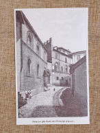 Pinerolo Nell'800 Palazzo Già Sede Dei Principi D'Acaia Torino Piemonte - Other & Unclassified