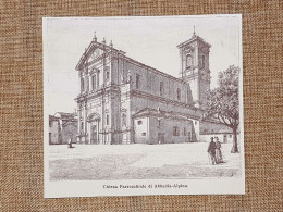 Abbadia Alpina Nell'800 La Chiesa Parrocchiale Torino Piemonte - Sonstige & Ohne Zuordnung