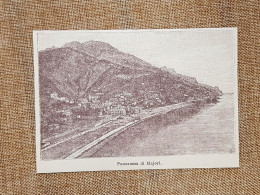 Il Panorama Di Maiori Nell'800 Salerno Campania - Other & Unclassified