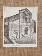 Vezzolano Nell'800 L'Abbazia Piemonte - Otros & Sin Clasificación