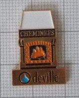 Pin's Deville Cheminées Charleville 08 Ardennes - Autres & Non Classés