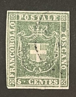 5 Centesimi Firmato A.Diena - Toscane