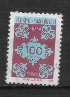 TURQUIE  N°   136 - Altri & Non Classificati