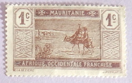 MAURITANIE YT 17  NEUF*MH  ANNEES 1913/1919 - Unused Stamps