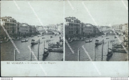 Bg642 Cartolina Fotografica Venezia Citta' Il Corteo Per La Regata - Venezia (Venedig)