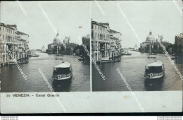 Bg644 Cartolina Fotografica Venezia Citta'  Canal Grande - Venezia (Venice)