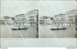 Bg646 Cartolina Fotografica Venezia Citta'  Canal Grande - Venezia (Venice)
