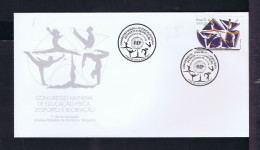 Gc8688 BRAZIL FIEP "world Congress Phisical Education Sport" 1991 Sports Gymnastics - Gymnastique