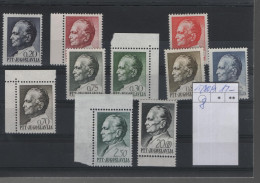 Jugoslavien Michel Cat.No  Mnh/** 1280/1289 - Unused Stamps
