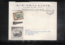 Cyprus 1962 Interesting Letter - Briefe U. Dokumente