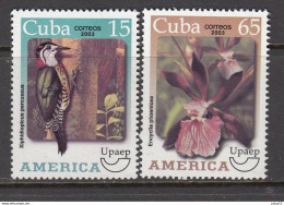 CUBA FAUNA VOGELS OISEAUX BIRDS AMERICA UPAEP 2003 Mi 4557-4558 MNH (**) #Fauna977 - Otros & Sin Clasificación