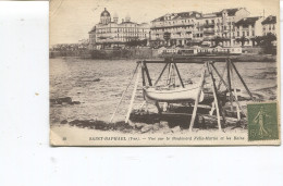 CPA - SAINT-RAPHAEL - Vue Sur Le Boulevard Félix-Martin Et Les Bains - - Saint-Raphaël