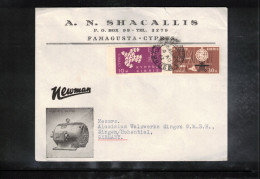 Cyprus 1962 Interesting Letter - Storia Postale