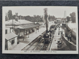 CPA   LE VEZINET      La Gare  Du Pecq   N° 9017 - Le Vésinet