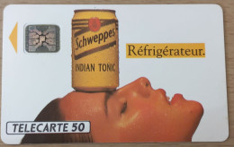 Télécarte Schweppes - 1992