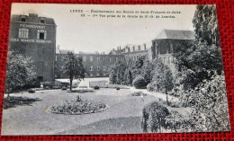 LEUZE - 3 CARTES : Etablissement Des Soeurs De Saint-François De Sales -  Chapelle , Façade, Vue Prise De La Grotte - Leuze-en-Hainaut