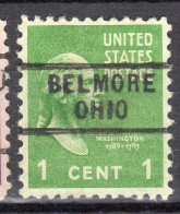 MM-903; USA Precancel/Vorausentwertung/Preo; BELMORE (OH), Type 729 - Precancels