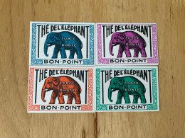 4 BONS-POINTS Thé De L’Elephant - Thee & Koffie