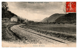 Vallée De Celles - Coucher De Soleil (voie Ferrée) (Weick) - Autres & Non Classés