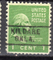 MM-978; USA Precancel/Vorausentwertung/Preo; KILDARE (OK), Type 729 - Préoblitérés