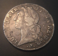 France - Louis XV - Ecu De Béarn Au Bandeau 1756 Pau - 1715-1774 Ludwig XV. Der Vielgeliebte