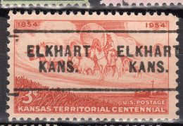 KS-210; USA Precancel/Vorausentwertung/Preo; ELKHART (KS), Type 703 - Precancels