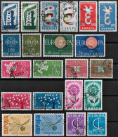 Italy 1956 - 1983, Europa CEPT - Lot Of 28 Sets (56 Stamps) Used - Collections