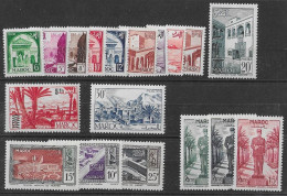 MAROC  Année Poste 1951 Complète Neufs  Trace De Charnière MH - Unused Stamps
