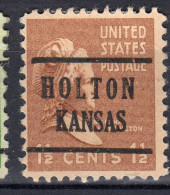 KS-303; USA Precancel/Vorausentwertung/Preo; HOLTON (KS), Type 224 - Vorausentwertungen