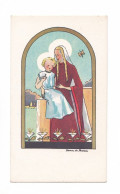 Enfant Jésus Et Vierge Marie, Illustratrice Simone De Preissac - Images Religieuses