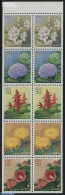Japan 2001 Tokyo Flowers 2x5v Booklet Pane [++++], Mint NH, Nature - Flowers & Plants - Unused Stamps