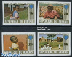 Burundi 1979 Year Of The Child 4v Imperforated, Mint NH, Various - Year Of The Child 1979 - Sonstige & Ohne Zuordnung