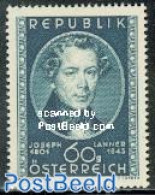 Austria 1951 Joseph Lanner 1v, Mint NH, Performance Art - Music - Ongebruikt