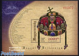 Hungary 2001 New Millennium S/s, Mint NH - Unused Stamps
