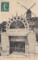 (268)  CPA  Paris Entrée Du Moulin De La Galette - Arrondissement: 18