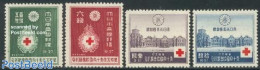 Japan 1934 Red Cross Conference 4v, Mint NH, Health - Red Cross - Nuovi
