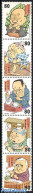 Japan 1999 Caricatures 5v [::::], Mint NH, Art - Comics (except Disney) - Unused Stamps