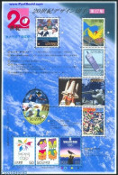 Japan 2000 20th Century (17) 10v M/s, Mint NH, Nature - Science - Sport - Transport - Birds - Computers & IT - Footbal.. - Unused Stamps