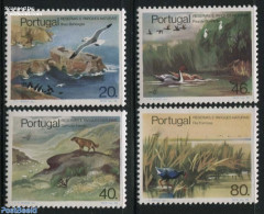 Portugal 1985 National Parks 4v, Mint NH, Nature - Animals (others & Mixed) - Birds - National Parks - Geese - Unused Stamps