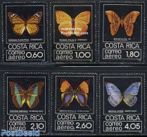 Costa Rica 1979 Butterflies 6v, Mint NH, Nature - Butterflies - Costa Rica