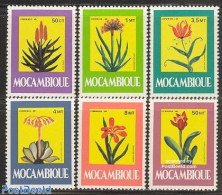 Mozambique 1985 Medical Plants 6v, Mint NH, Health - Nature - Health - Flowers & Plants - Mosambik