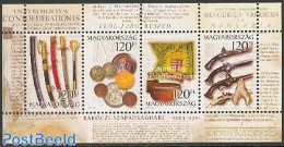 Hungary 2003 Freedom Fight S/s, Mint NH, Various - Money On Stamps - Weapons - Nuevos