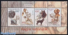 Hungary 2004 Dogs 4v M/s, Mint NH, Nature - Dogs - Neufs