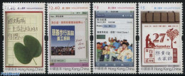 Hong Kong 2011 Volunteers 4v, Mint NH, Health - Disabled Persons - Neufs